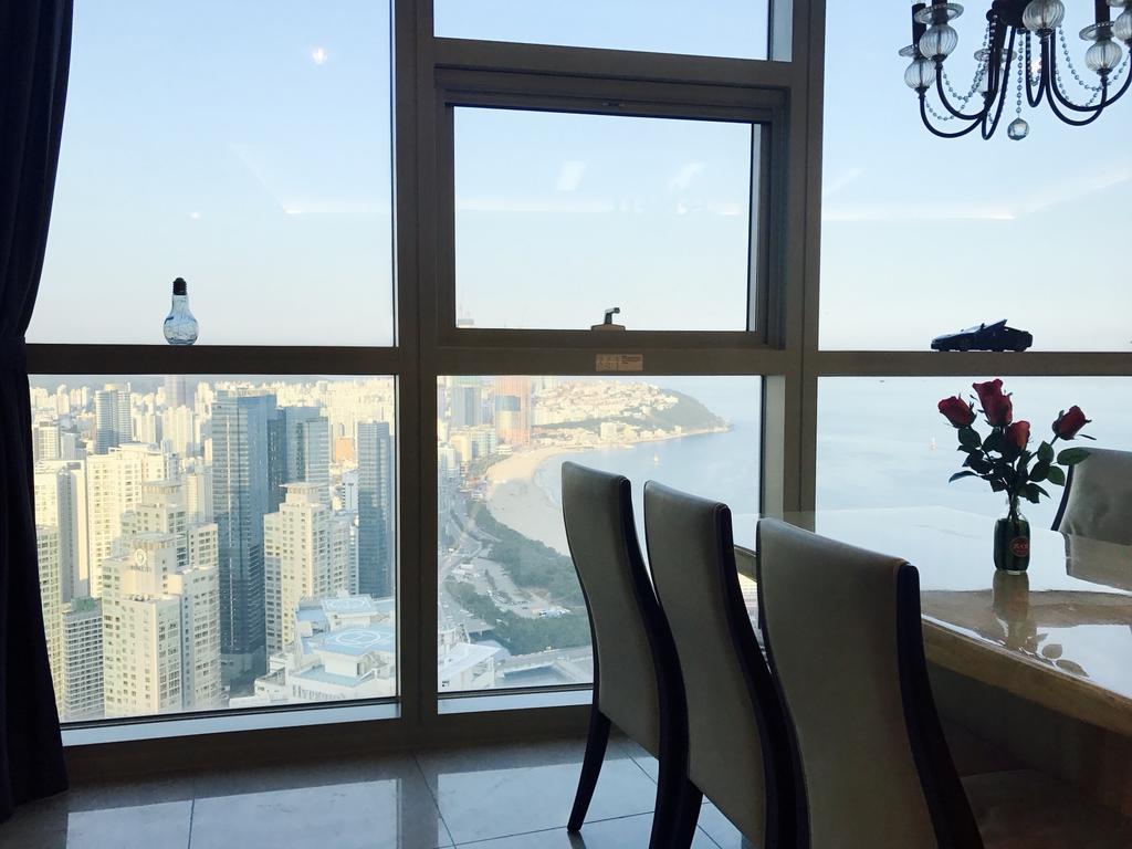 Haeundae Ocean Bridge Penthouse Busan Exterior foto
