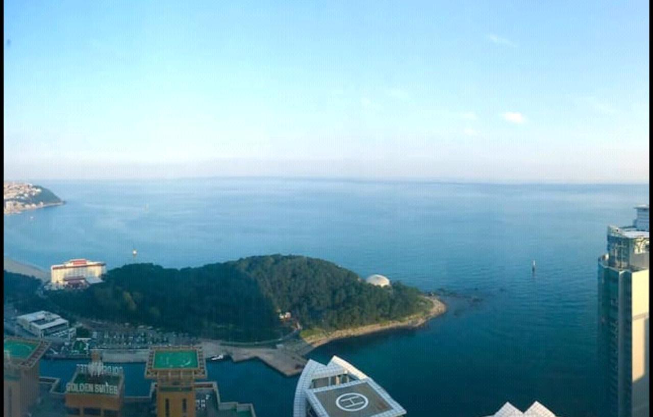 Haeundae Ocean Bridge Penthouse Busan Exterior foto
